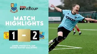 HISTORIC Women's FA Cup run continues | Newhaven Ladies v Farnham Town Women | Full Match Highlights