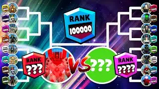 TOURNAMENT BRAWL STARS RANKS SKIBIDI TOILET VS NEW TEAM CAMERAMAN IN GARRYS MOD