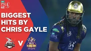 PSL2021 | Biggest Hits By Chris Gayle | Lahore Qalandars vs Quetta Gladiators | Match 4 | MG2T
