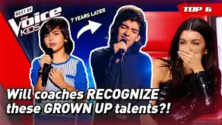 SHOCKING RETURNS of kids as ADULTS in The Voice All Stars 😍 | Top 6