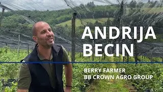 Blueberry Irrigation on a Slope - Interview with Andrija Becin