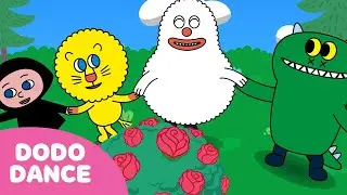 Ring Around the Roses | Dance Along | Nursery Rhymes | Kids Rhymes | DODO ABC | Reading Gate