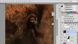 Photoshop CS6: Easy Horror Movie Zombie Transformation Tutorial