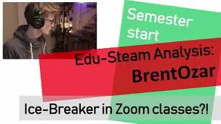 Stream Analysis BrentOzar - Using AMA for lectures and master of 