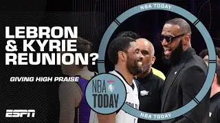 LeBron is MAD he isnt Kyries running mate anymore 👀 Could we see a REUNION ⁉️ | NBA Today