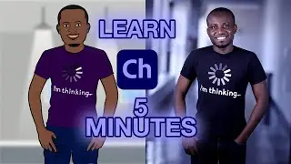 How to create cartoon animations in 5min | Adobe Character Animator | Zero to Hero