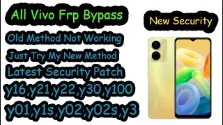 Vivo Y16 Frp bypass Android 12,13 New Security 1 April 2023 Final Solution Working 200%