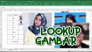 Lookup Gambar Foto di Excel Pake Indirect