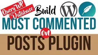 Query WordPress Posts from Database directly to build most commented posts plugin