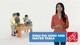 Step2 Dino Dig Sand & Water Play Table