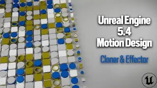 Режим Motion Design | Cloner | Effector | Unreal Engine 5.4