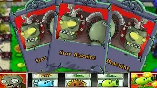 SLOT MACHINE vs +999 DR ZOMBOSS| Plants vs Zombies