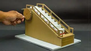 Science Projects | Escalator Working Model