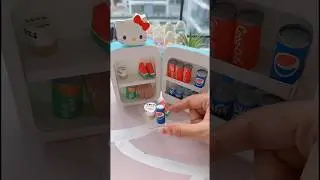 Miniature fridge idea #how #love #craft #art #diy #youtubeshorts #shorts