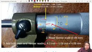 Micrometer Screw Gauge Tutorial | AS Lab Practical | Cambridge A Level 9702 Physics