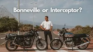 The Royal Enfield Interceptor vs the Triumph Bonneville