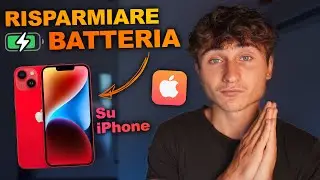 Come RISPARMIARE BATTERIA sul tuo iPhone - TRUCCHI e IMPOSTAZIONI