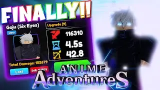 I FINALLY Evolved *MAX* Satoru Gojo (Six Eyes)! - Anime Adventures!