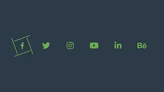 Amazing Hover Effect On Social Media Buttons Using HTML & CSS