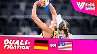 Grüne/Christ vs. Hildreth/Van Gunst - Qualification Highlights Hamburg 2024 #BeachProTour