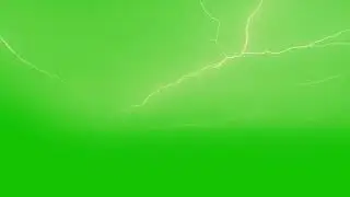 Lightning Thunder Effects | Thunder storm lightning with clouds green screen #Cloud #Thunder #storm