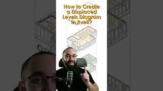 Displaced Levels Diagram in #revit