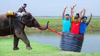 New Dhamaka Funny Game Funny Video 2024, Amazing Totally Funny Video 2024 Epi 331 By Bidik Fun Tv