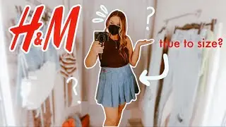 did H&M fix their old sizing...? INSIDE THE FITTING ROOM TRY-ON!