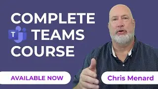 Teams  - Training Course with Chris Menard on Teachable - Promotional Video