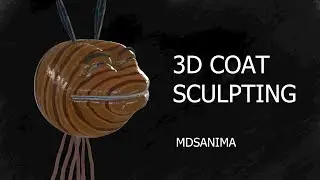 3D Coat Sculpting 2 Character Design | MDSANIMA | PL