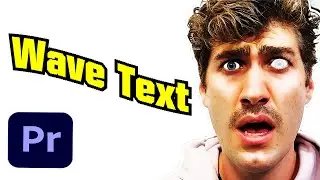 How To Make Wavy Text Like Airrack in Premiere Pro