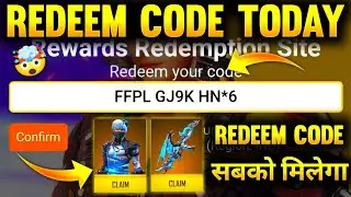 Free Fire Redeem Code Today 10 June 2022 | New Redeem Code Free Fire | Redeem Code Free Fire