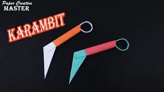 How to make karambit from paper