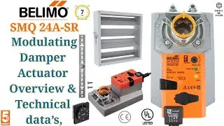 #Belimo SMQ 24A-SR Modulating Damper Actuator / #hvac / #buildingautomation