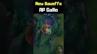 New Bausffs AP Galio - League of Legends #shorts