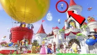 Super Mario Odyssey - All Endings + New 100% Ending