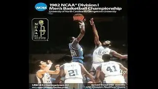 1982 NCAA Mens Basketball Championship: North Carolina 63 - Georgetown 62 | March 29, 1982