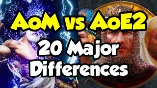 Age of Mythology vs AoE2: 20 Major Differences (for beginners)