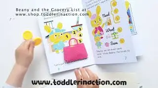 How to teach your child, toddler about money? Early Money Management Book Beany and the Grocery List