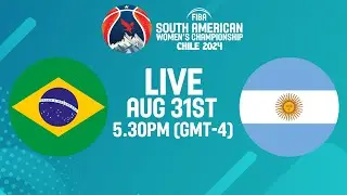 LIVE - Brazil v Argentina | FIBA South American Women's Championship 2024