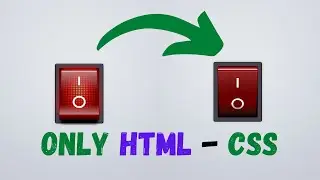 *Pure CSS Animation - Switch Animation - HTML CSS Animation Tutorial