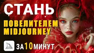 Как пользоваться Midjourney? ПОЛНОЕ РУКОВОДСТВО ЗА 10 МИНУТ!