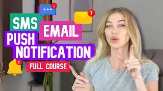 Messaging Tutorial -  SMS/Email/Push Notifications Full Course