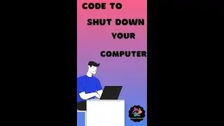 Program to shutdown windows 10 || shutdown your  computer with code 