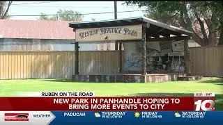 Ruben on the Road: New park in Panhandle hoping to bring more events to city