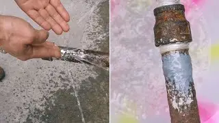 How to Repair Leaking Metal Pipe