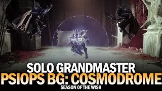 Solo Grandmaster Nightfall - PsiOps Battleground Cosmodrome [Destiny 2]