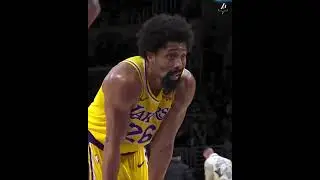 Spencer Dinwiddie hits the Triple and-1 Lakers vs Wizards