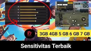 CARA YANG BENAR⚙️ CARA SETTING SENSITIVITAS FREE FIRE
