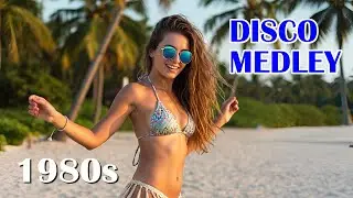 Best of 70s 80s 90s Disco Dance Medley - Nonstop Eurodisco Instrumental - Italo Disco Classics